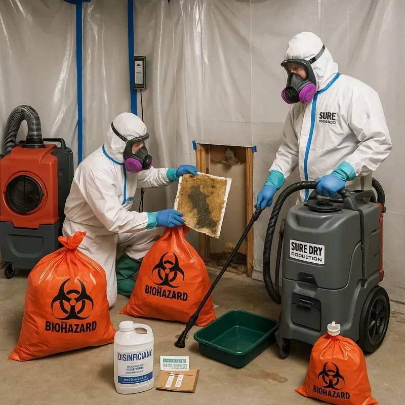 Contaminated Water Handling Protocols process in Villalba, PR