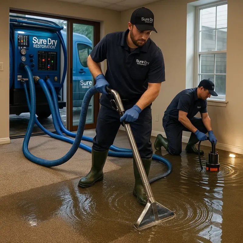 Water Extraction and Removal process in Villalba, PR